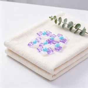 Bulk Disposable Laundry Gel Beads Custom Scent Custom Packaging All in One Cleaning Pods