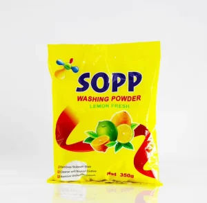 Bulk High Quality OEM Disposable Eco Friendly Lemon Scent Laundry Detergent Powder for Apparel