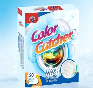 COLOR CATCHER SHEETS Laundry Dye Grabber Disposable Anti Color Bleeding for Family Use