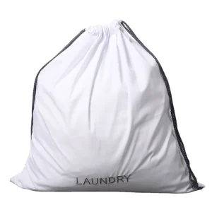 Cloth Drawstring Laundry Bag for Star Hotel