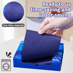 Clothing Color Restoration and Bluing Sheets Detergent for Clothes Prevention Color