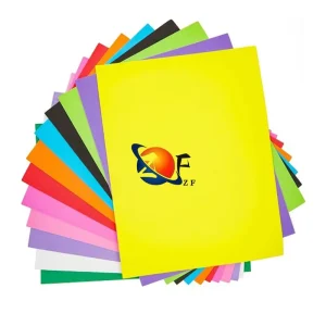 Color Papers School Supplies Colored Paper Sheets with Bright Color and Excellent Runnability for Art