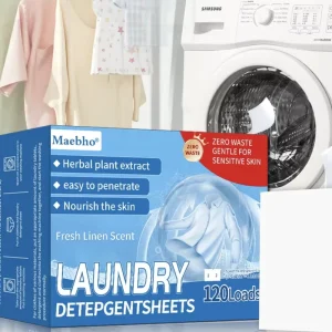 Cross border Portable Rectangle Shape Laundry Detergent Stain Removing Instant Foaming Tablets Fresh Linen Scent