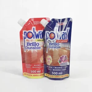 Custom LOGO Refillable Plastic Laundry Detergent Liquid Soap Shampoo Packaging Bag Stand Up Spout Pouch