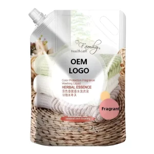 Custom OEM Brand Employee Welfare Gift Eco Friendly Ultra Concentrated Enzyme Bio based Liquid Color Protector Laundry