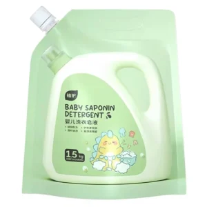 Custom Printed Plastic Spout Pouch Soap Refillable Laundry Detergent Packaging Bag Reusable 250ml 500ml 1L Nozzle Bag