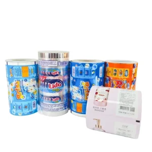 Custom Printing Lamination Plastic Laundry Detergent Packing Film Washing Powder Packaging Roll Film Sachet Packaging
