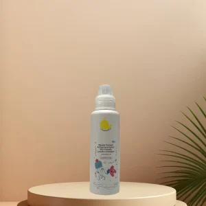 Custom Silk Screen Printed 600ml Flat Elongated Slim Rounded shoulder HDPE Bottle Flip Cap for Cosmetic Skin Care