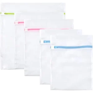 Customized Hotel Travel Portable Sock Mesh Wash Laundry Bags in Bulk