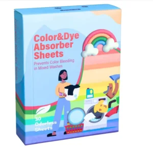 Disposable Dye Catcher to Prevent Color Runs Grabber Sheets for Home Washing Machine Laundry