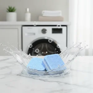 Disposable Eco-Friendly Washing Machine Cleaner Tablets-Power Clean Tubs Remove Grime & Mold Keep Machine Great Condition