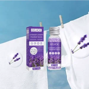 EELHOE Lavender Laundry Fragrant Beads Anti Bacteria Mites Removing Laundry Beads Detergent Fragrance Beads for Clothes Cleaning