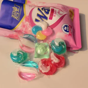 Eco Friendly Disposable Biodegradable Long Lasting Scent Multi Chamber Laundry Pods Liquid Powder Fragrance High Active