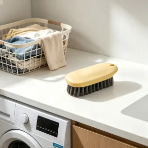 Eco Friendly Durable PP Handheld Laundry Brush for Household Cleaning Shoes and Cloth Use All Season