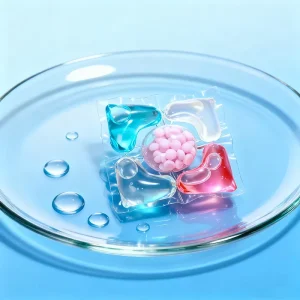 Eco Friendly Laundry Detergent Capsules Disposable Laundry Pods for Apparel Washing