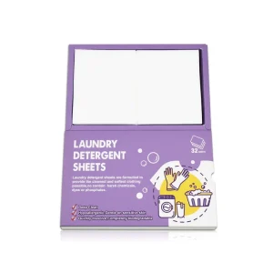 Eco Friendly Laundry Detergent Paper As Laundry Pods Mild Formula Laundry Soap Sheets
