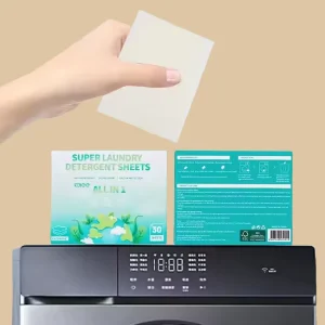 Eco Friendly Laundry Detergent Sheet All in 1 Super Laundry Detergent Sheet