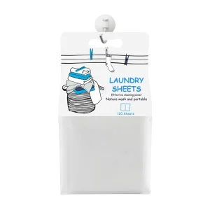 Eco Friendly Laundry Detergent Sheets 240 Loads Dissolves Fast Lifts Stains Gentle on Skin Family Laundry Sheets 120 Sheets