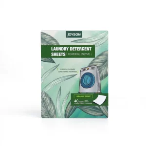 Eco Friendly Laundry Detergent Sheets Solid Zero Waste Biodegradable Plant Based Formula Soap Strips For Washers