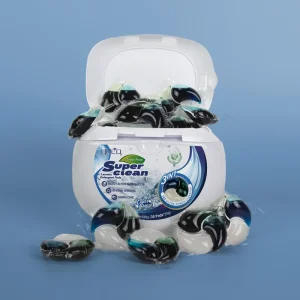 Eco friendly Fast Dissolving Laundry Detergent Pods Softener Detergent 3in1 High Cleansing Wash Washing Capsules