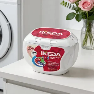 Factory OED/ODM Eco Friendly Fragrant Disposable Laundry Detergent Gel Pods Easy to Use Beads for Clothing Wash