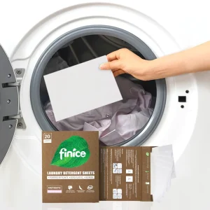 Factory OEM Natural Eco Friendly Disposable Laundry Detergent Sheets High Quality Deep Cleaning Low Foam Rose Fragrance Bathroom