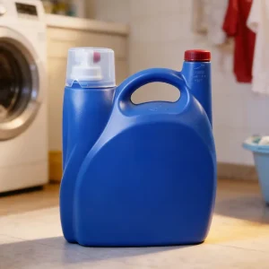 Factory Price 5L Big Plastic Laundry Detergent Bottle With Faucet Cap Easy Use Washing Liquid Fabric Softener Bottle