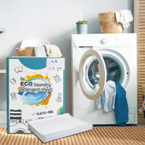 Factory Price Disposable Eco Friendly Lavender Scented Apparel Laundry Strips Tablets Solid Detergent Sheets