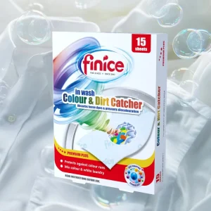 Finice Factory Direct Sale Disposable Thick Tear Resistant Laundry Color Absorbing Color Grabber Cleaning Colour Dirt Collector