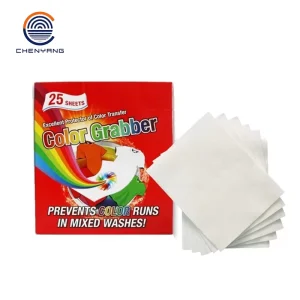 Fragrance Free Lint free High Absorbency Color Grabber Sheet for Home Use Laundry Prevent From Color Runs or Bleeds