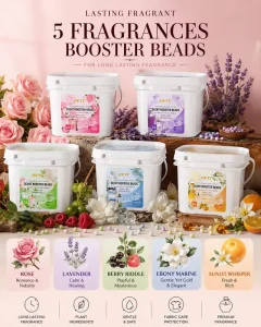 High Concentration 1.8kg Laundry Scent Booster Beads Multi Fragrance Solid Hotel Spa Retail OEM ODM Factory Price