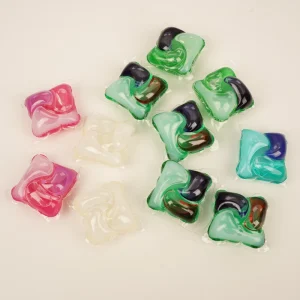 High Efficiency 10X Disposable Eco Friendly Laundry Pods Hypoallergenic & Antibacterial for Apparel Use