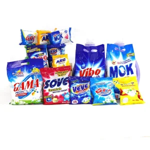 High Foam Good Quality Washing Powder Detergent Laundry Cleaner White & Blue Powder Apparel