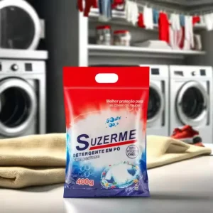 High Quality 400G Household Apparel Washing Powder Detergent Lemon Scented High Foam Laundry Cleaner for Washing Machines Made