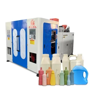 High Speed Plastic Hdpe 2L 3L 4L Laundry Detergent Liquid Soap Cleaners Chemical Bottle Making Extrusion Blow Molding Machines