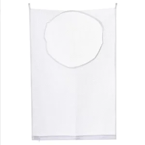 Home Wall Hanging Laundry Basket Space Saving Clothes Hanging Bag with Adjustable Feature for Bathroom