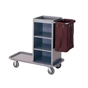 Hotel Linen Bar Caddy with Rubber Wheels Model NL36