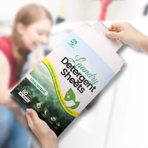 Household Cleaning Supplies Gentle Washing Laundry Sheets Strips Eco Friendly Laundry Detergent Sheets
