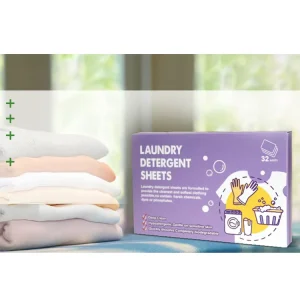 Household Detergent Sheet Eco Friendly Active Wear Laundry Sheet