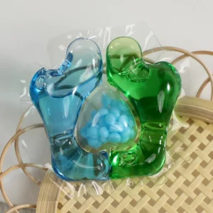 IKEDA 3 in 1 Disposable Washing Capsules OEM OBM Beads for Clothes Fragrance Enhancement Laundry for Apparel Manufacturing