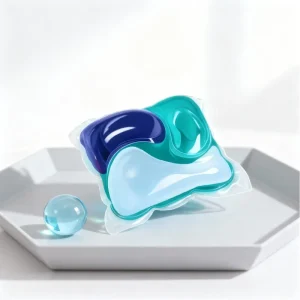 Industry Supply Custom Brand Laundry Pods 10X Clean Style Fragrance DoubleLayer Direct