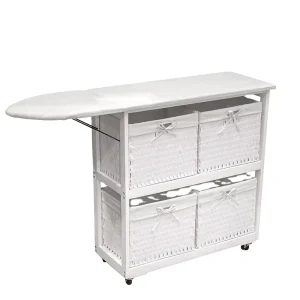 Ironing Board Accessories with Laundry Hamper