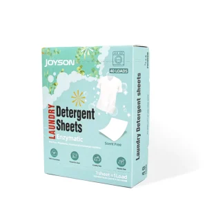 JOYSON Free Sample Disposable Laundry Detergent Sheets for Clothes Laundry Sheets Eco Friendly