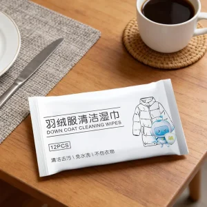 Jacket Wet Wipes Non Woven Travel Portable No Wash Stain Remover Dry Cleaning Agent for Clothing