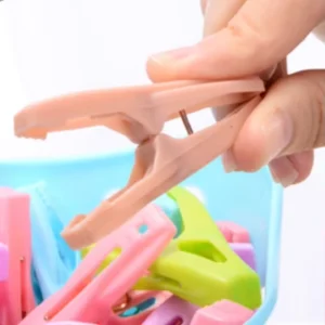 Large Spring With Basket Travel Accessor Laundry Clothespin Storage Organizer Quilt Towel Clips