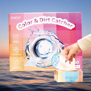 Laundry Color Absorbing Sheets Non Woven Fabric Color Grabber Sheet Color Absorber Eco Friendly Dye Trapping Tablets