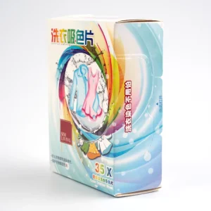 Laundry Detergent Packing Box Custom Logo Cardboard Packaging Boxes for Washing Powder