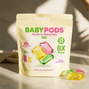 Laundry Detergent Pods Refill Liquid Resealable Zip Stand up Bag Detergent Powder Printed Packaging Bag