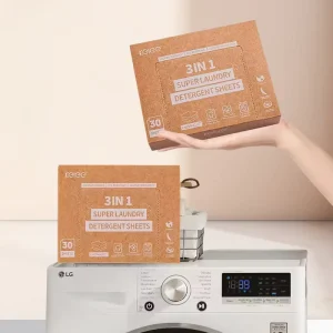 Laundry Detergent Sheet Portable Dissolvable Laundry Sheets Fragrance Clean Tablets Laundry Sheets Soap Paper Strips