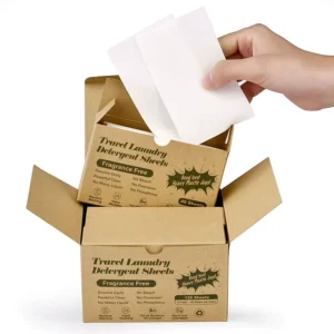 Laundry Detergent Sheets 200 Loads Eco Friendly Laundry Soap Strips Zero Waste Liquid Less Dissolvable Space Saving Sheet